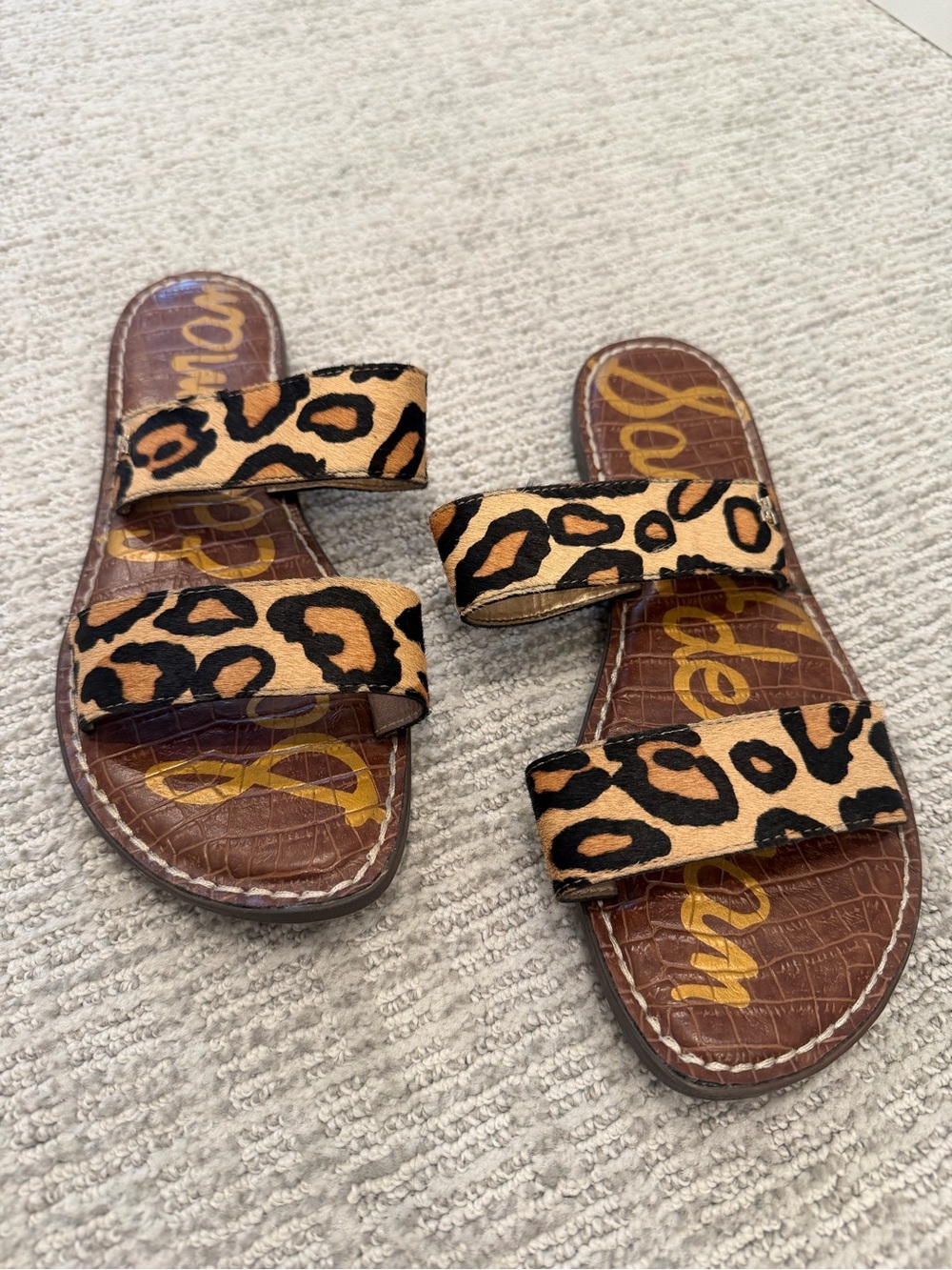 Sam Edelman Leopard Sandals
